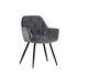 1/2/4x Velvet Dining Chairs Padded Seat Metal Legs With Armchairs Kitchen Lounge