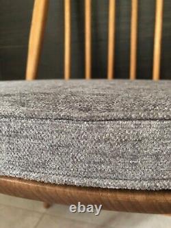 4 MyHome NEW Seat pads / Cushions For Ercol dining chairs (Tessero Grey)