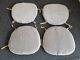4 Original Vintage Ercol Chair Cushions / Seat Pads With New Recovering Material