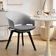4pcs Dining Chairs Contemporary Lounge Dining Home Office Plastic Reception Seat