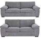 Amalfi Dino Jumbo Cord 3 And 2 Seater Formal Back Sofa Armchair Swivel Chair