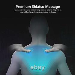 Back Neck Massage Seat Chair Cushion with Heat 3D Finger Pressure & Vibration