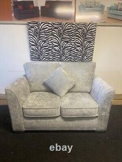 Brand new Grey Fabric 2 Seater Sofa Chair Scatter Cushion Pillow Living Room