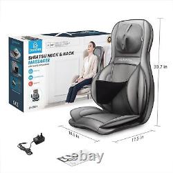 COMFIER Shiatsu Back Massager with Heat -Deep Tissue Kneading Massage Chair