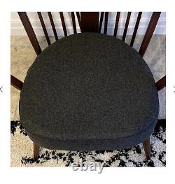 CUSHION ONLY For Ercol grandfather Tub Chair Amatheon ANTHRACITE