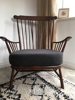 CUSHION ONLY for Ercol 1914 Chair Amatheon ANTHRACITE