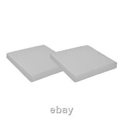 California Rattan Furniture Grey Replacement 4pc Cushions Garden Sofa Seat Pads