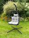 Cocoon Egg Chair Swing Folding Hanging Garden Furniture Outdoor Wicker Rattan