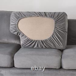 Cushion Sofa Slipcover Velvet Covers For Sofa with Three Separate Backrests