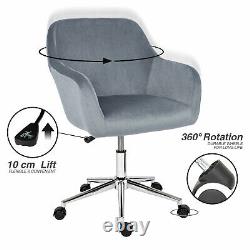 Cushioned Office Swivel Chair Gaming Computer Rolling Sofa Makeup Chairs Vanity