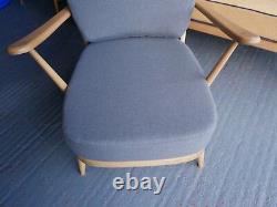 Cushions & Covers Only. Ercol 203 Chair. Mid Grey Stitch from Camira Citadel 833