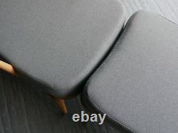 Cushions & Covers Only. Ercol 203 Chair. Mid Grey Stitch from Camira Citadel 833