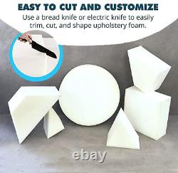 Cut to any Size High density Foam Sheet For Sofa, Chair, Bench, Seat, REPLACEMENT