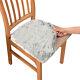 Dining Room Chair Seat Covers Bar Stool Elastic Velvet Cushion Cover Party Decor