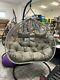 Double Hanging Egg Chair Brand New Xxl Swing Patio Grey Cocoon