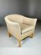 Eb6224 Vintage Danish Lounge Chair Grey Wool Oak Retro Mcm Mnor
