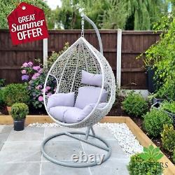 Egg Chair Medium Space Grey With Matching Cushion And Head Rest