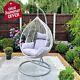 Egg Chair Medium Space Grey With Matching Cushion And Head Rest