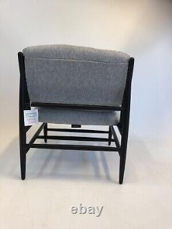 Ercol Von Chair in Black Ash & Grey C712 RRP £1570
