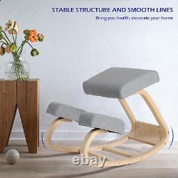 Ergonomic Kneeling Chair Rocking Posture Stool Balancing Home Office Desk Chair