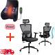 Ergonomic Office Chair Mesh Desk Chair With Adjustable Lumbar Support 3d Grey