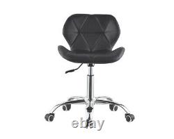 Faux Leather Computer Chair Office Chair Swivel Lift Cushioned Adjustable