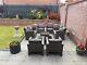 Firepit Rattan Garden Sofa Set Furniture 8 Seater Modern Relaxing With Entertain