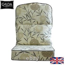 GILDA Round Top DELUXE PIPED Cane Rattan Wicker Conservatory Garden Furniture