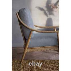Gallery Ashford Dark Grey Linen Armchair