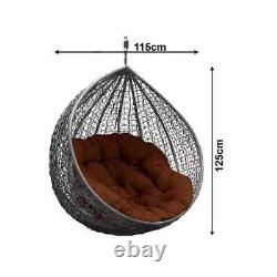 Garden Hanging Chair Hammocks Swing Egg Chair PE Rattan BASKET ONLY