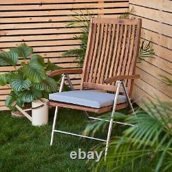 Gardenista Outdoor Garden Chair Cushion Thick Seat Pad Dining Patio Furniture UK