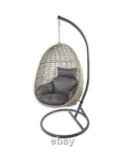 Gardenline Hanging Egg Chair 2021 Aldi Collection Only (Large Item)