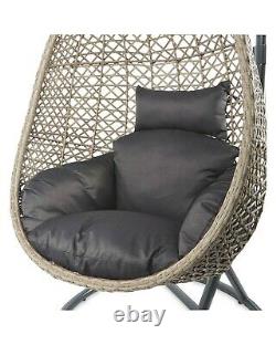 Gardenline Hanging Egg Chair 2021 Aldi Collection Only (Large Item)