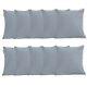 Grey 24 Water Resistant Outdoor Scatter Cushion Ready Filled Garden Pads