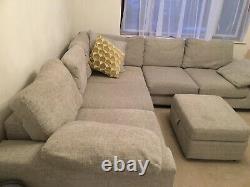 Grey DFS Sofa Chair (Corner/L-shaped) £242 Sofa Care Protection Included