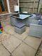 Grey Cube Rattan Garden Furniture Set Incl Chairs And Foot Stools