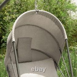 Hanging Egg Chair Patio Swing Garden Outdoor Foldable Furniture Lounger Hammock