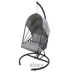 Hanging Garden Chair Patio Swing Egg Outdoor Foldable Furniture Lounger Hammock