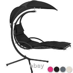 Hanging Lounger Swinging Chair Parasol UV Outoor Patio Seat Balcony Cushion New