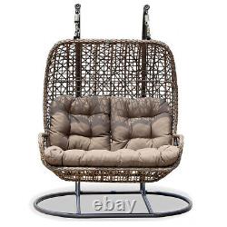 Harrier Hanging Egg Chairs Rattan Swing Garden Seats RANGE OF COLOURS/SIZES