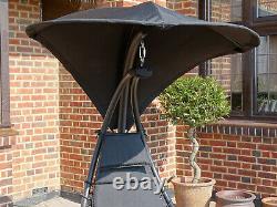 Helicopter Dream Chair Swing Hammock Sun Lounger Seat Garden Outdoor Grey