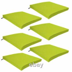 Lime Outdoor Indoor Home Garden Chair Floor Seat Cushion Pads ONLY Multipacks