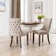 Lux Grey/beige/blue Velvet Kitchen Dining Chairs Set 2 4 6 Bedroom Office Chairs