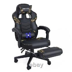 Luxury Executive Massage Gaming Chair Office Computer Desk Swivel Recliner Home