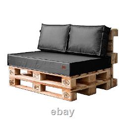 Luxury Garden Pallet Cushions 120x65/80/120x40 cm, thick seat 15cm Waterproof