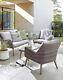 Luxury Outdoor Grey Wicker Sofa Lounge Dining Patio Garden Furniture Set