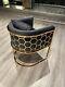 Luxury Velvet Cushion Tub Chair Steel Frame Gold Chrome Home Restaurant (grey)
