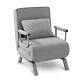 Makika Sofa Bed Recliner Chair Folding Armchair With Pillow Lounger Seat