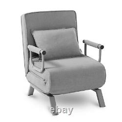 Makika Sofa Bed Recliner Chair Folding Armchair with Pillow Lounger Seat