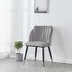 Milano Crushed Velvet Chair Scallop Shell Modern Home Dining Chair Furniture